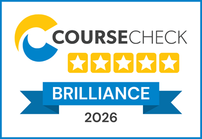 Coursecheck Brilliance Badge 2026